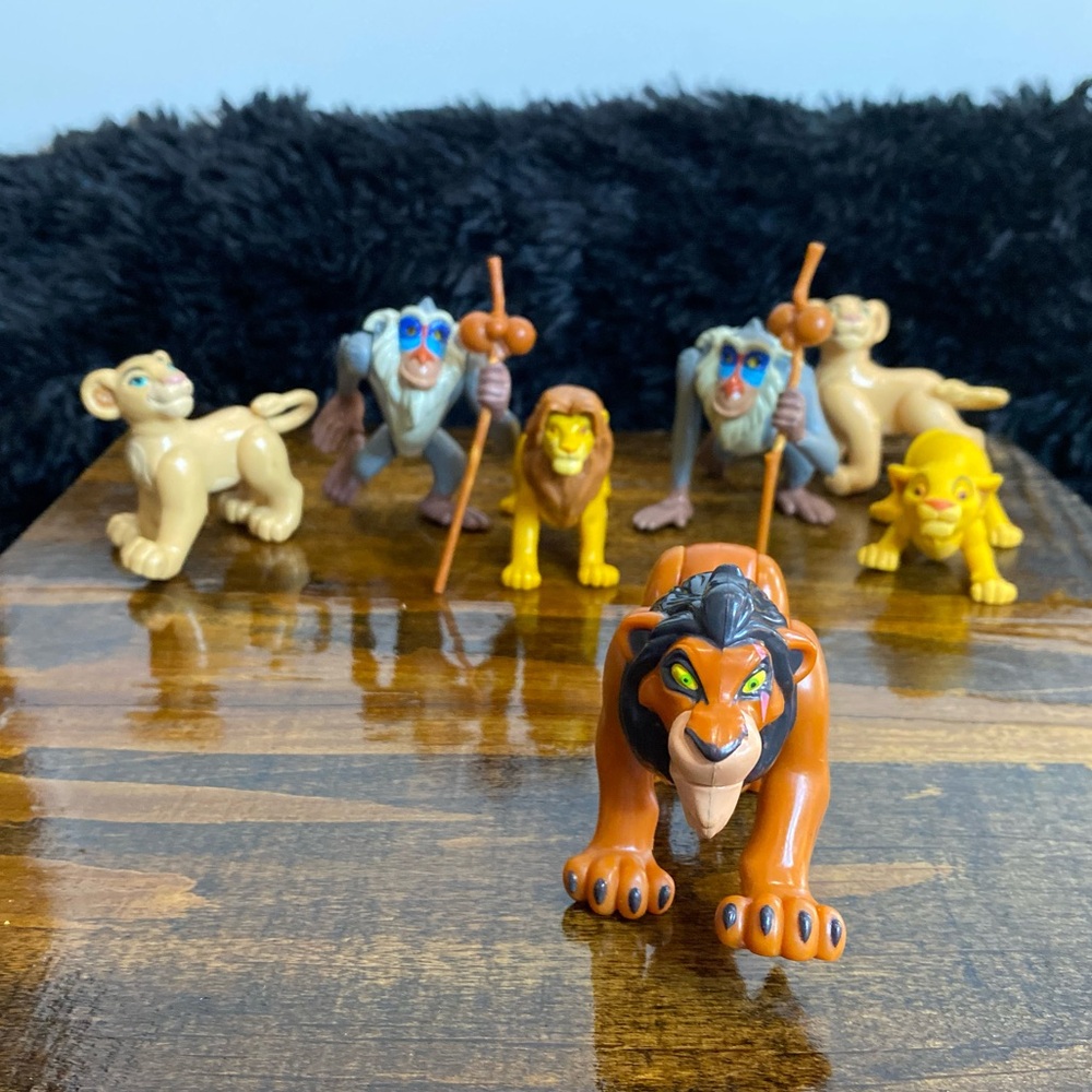 Lion King Figurine Set – Cake Toppers | Simba, Mufasa, Rafiki, Scar & More